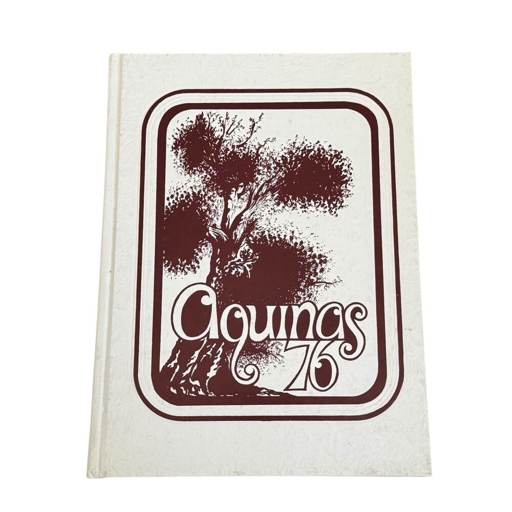 Yearbook 1976 Aquinas High School Florissant Missouri MO‎ St Thomas Memory READ